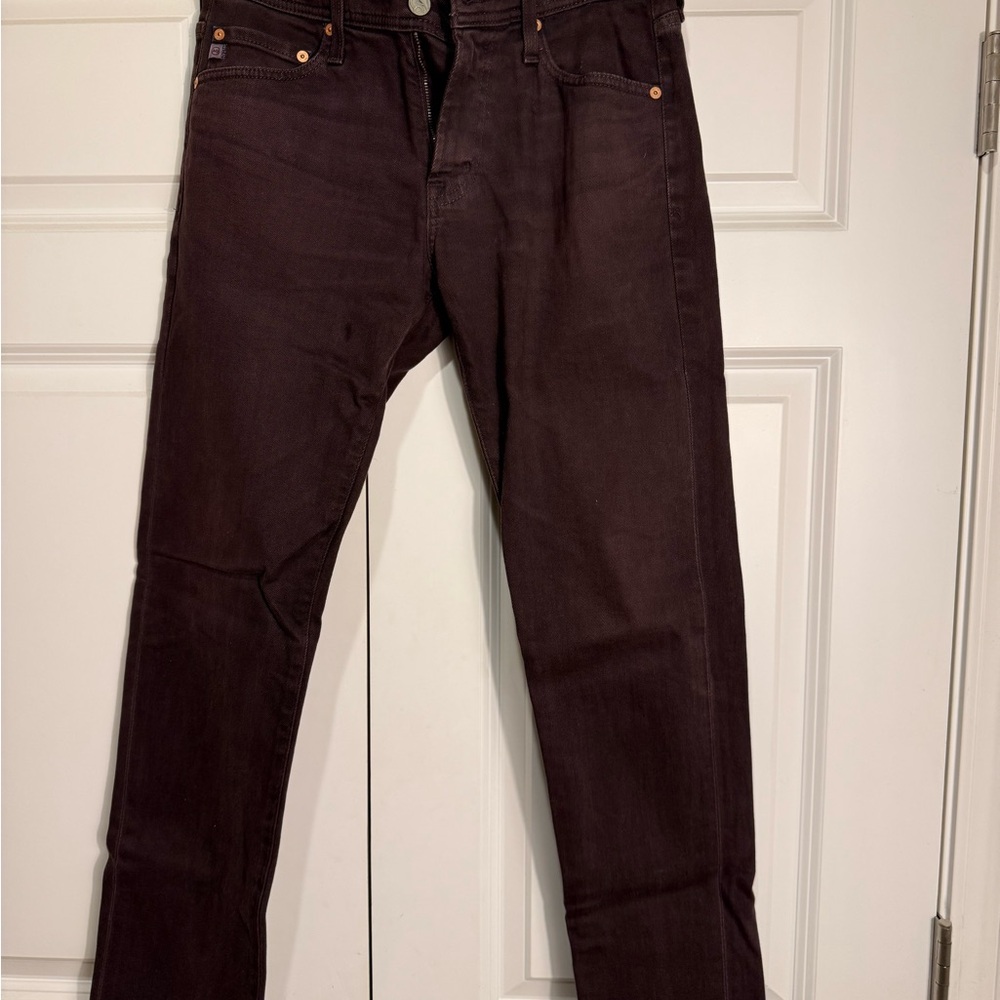 Burgundy AG Jeans